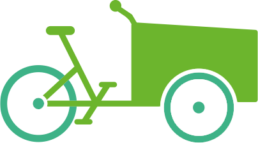 Pictogramme freegones vélo cargo